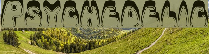 Psychedelic Font examples
