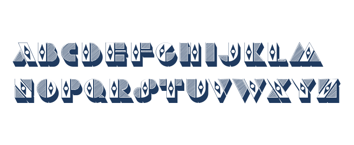 Psychic Fortunes Extravagant Regular Lowercase