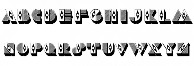 Psychic Fortunes Extravagant Regular Schriftart Kleinbuchstaben