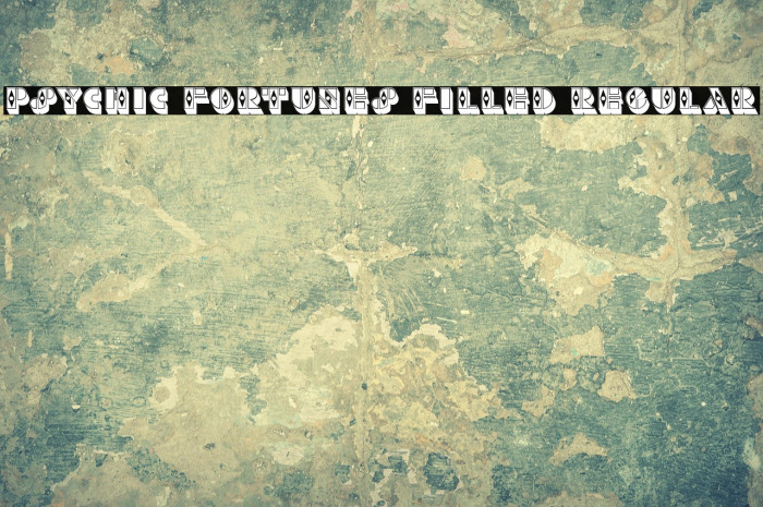 Psychic Fortunes Filled Regular Example 2