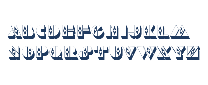 Psychic Fortunes Hollow Regular Lowercase