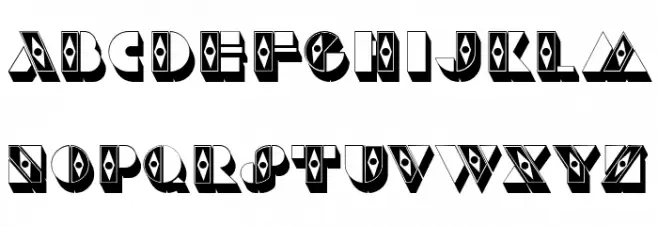 Psychic Fortunes Light Regular フォント 大文字