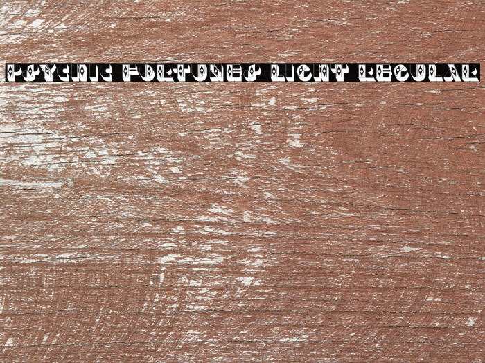 Psychic Fortunes Light Regular Example 3