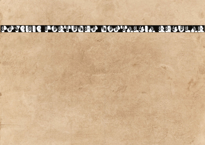 Psychic Fortunes Nostalgia Regular Example 2