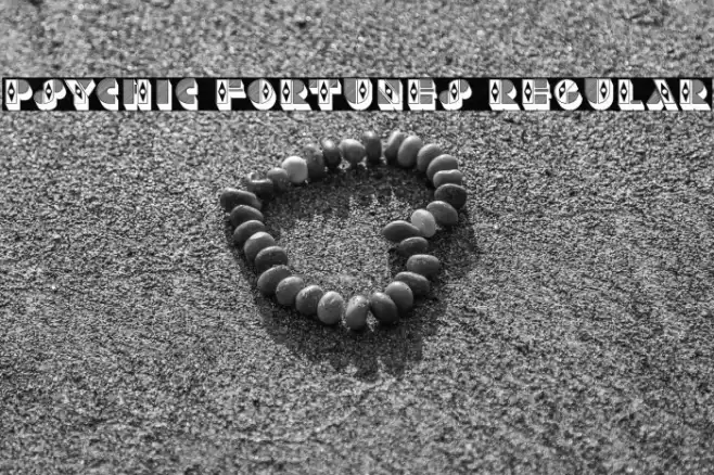 Psychic Fortunes Regular Font examples