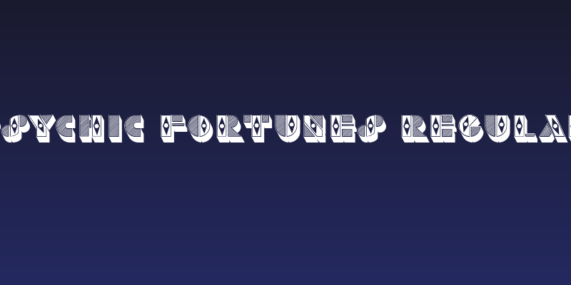 Psychic Fortunes Regular Social Header