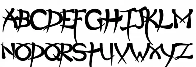 Psycho Bold 字体 大写