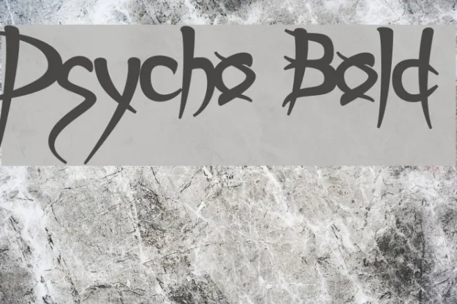 Psycho Bold Example 3