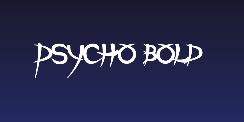 Psycho Bold Social Header