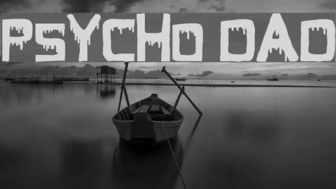 Psycho Dad Font examples