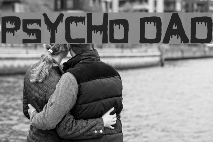 Psycho Dad Font examples