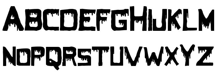 Psycho Dad Font LOWERCASE