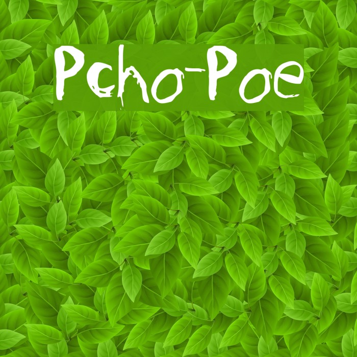 Psycho-Poetry フォント examples