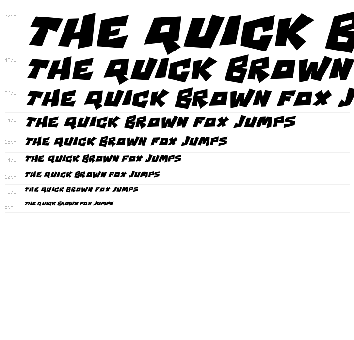 Psycho RObots Italic Waterfall