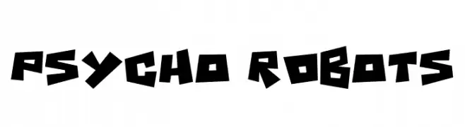 Psycho RObots  免费字体下载