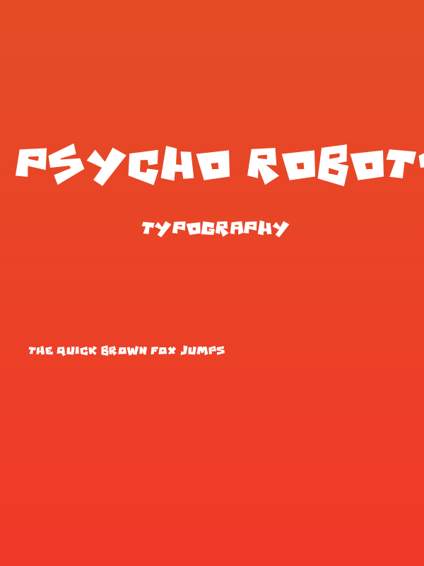 Psycho RObots Poster