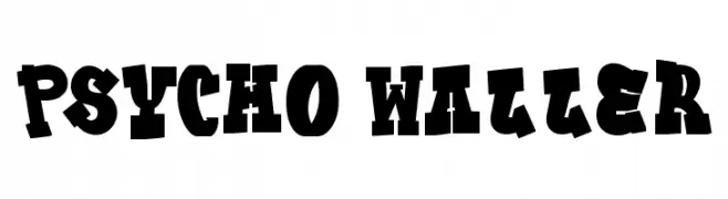 Psycho Waller Descarca Fonturi Gratis
