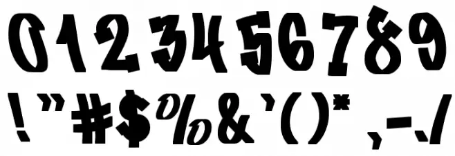 Psycho Waller 字体 其它煤焦