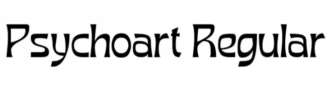 Psychoart Regular Font