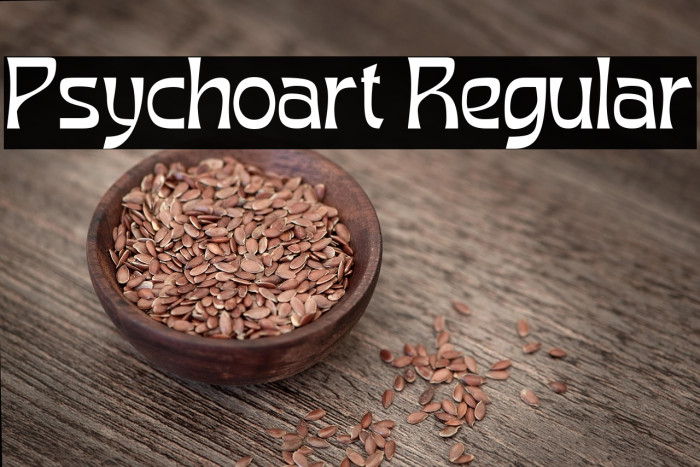 Psychoart Regular Font examples