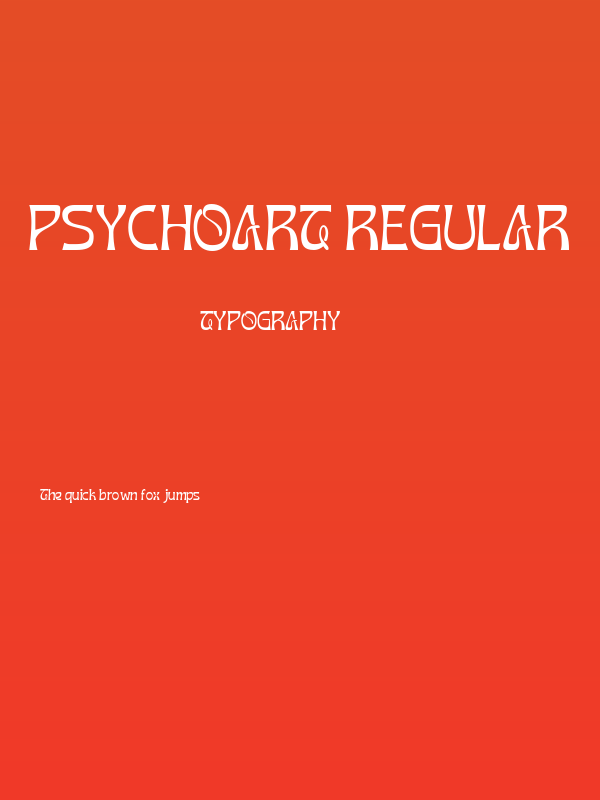 Psychoart Regular Poster