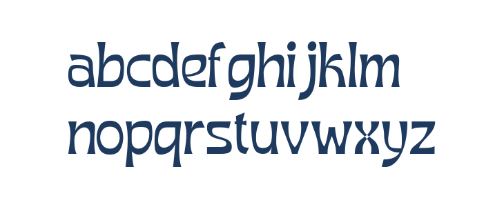 Psychoart Regular Lowercase