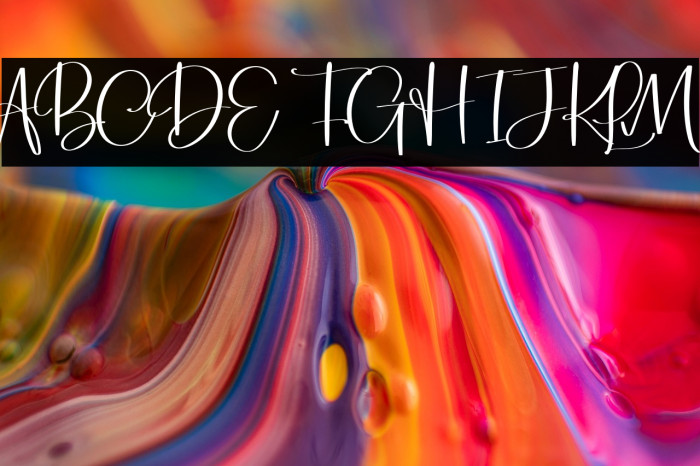 Psychology Schriftart examples