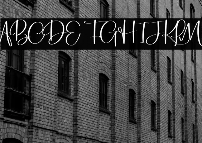 Psychology Font examples