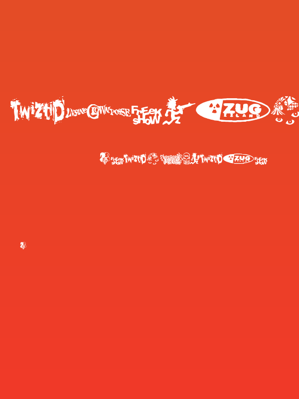 Psychopathic Font V2.0 Poster