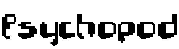 Psychopod  Free Fonts Download