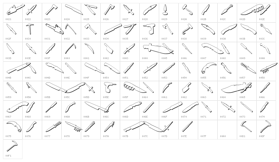 Psycho's Toolshed 3D Character Map