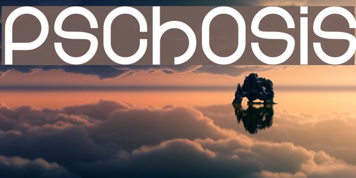 Psychosis Font examples