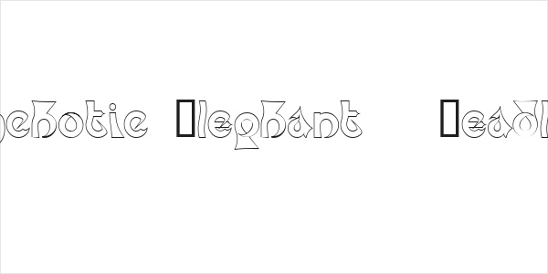 Psychotic Elephant   Headline Logo