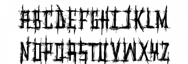Psychotic Fonte MAIÚSCULAS