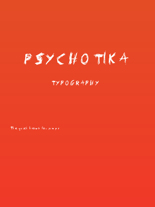 Psychotika Poster
