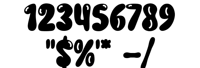 Psycila - Demo Font OTHER CHARS