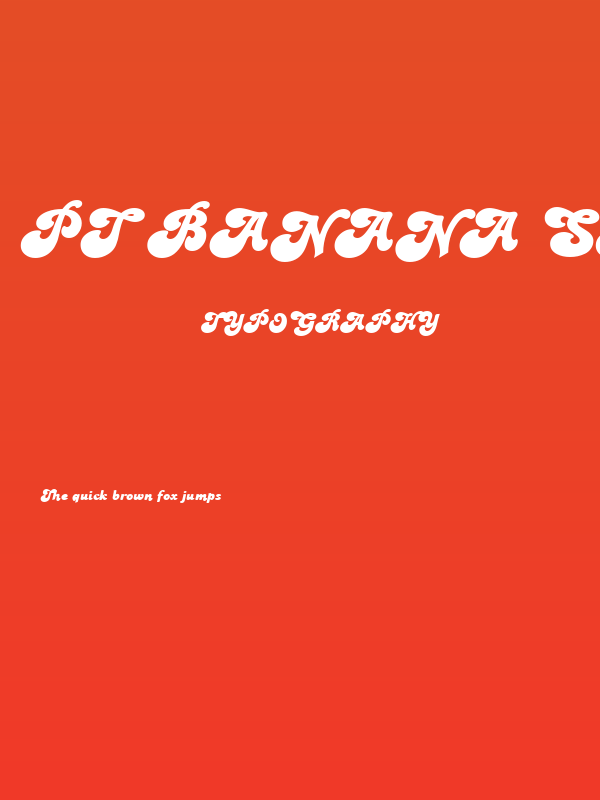 PT Banana Split Poster