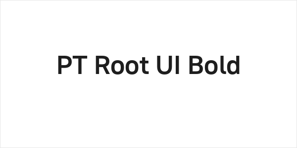 PT Root UI Bold Logo