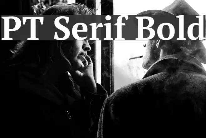 PT Serif Bold examples