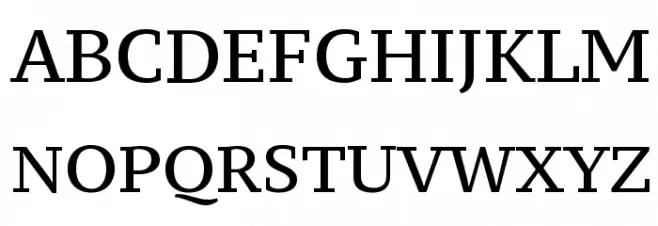 PT Serif Caption フォント 大文字