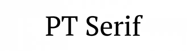 PT Serif  Frei Schriftart Herunterladen