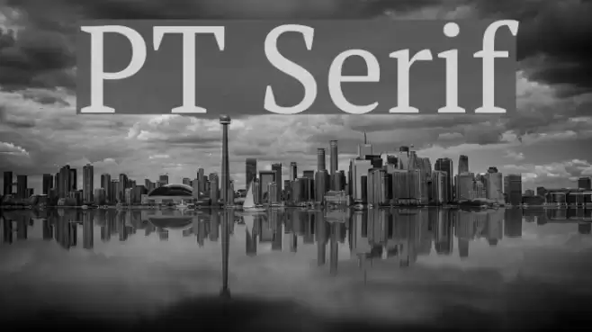 PT Serif Font examples