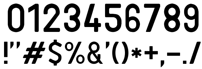PTF NORDIC Rnd Lt Font OTHER CHARS