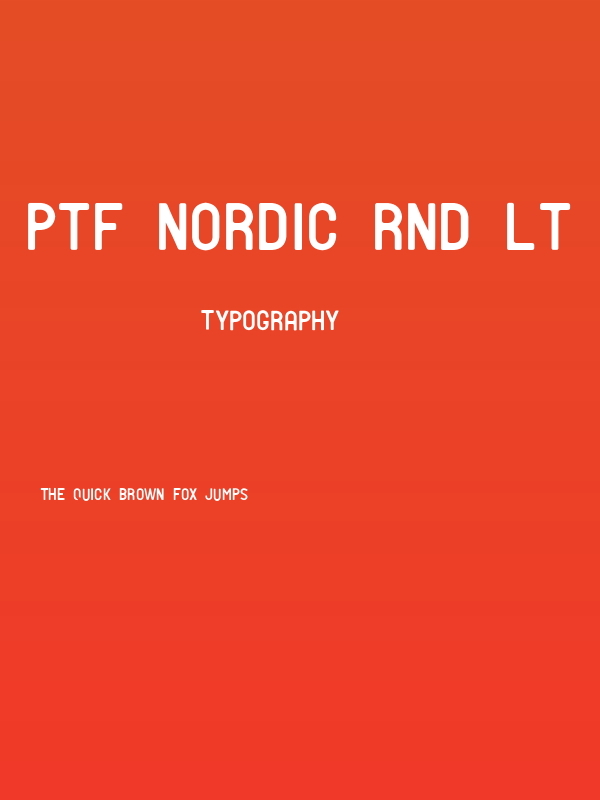 PTF NORDIC Rnd Lt Poster