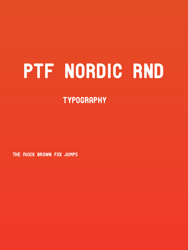 PTF NORDIC Rnd Poster