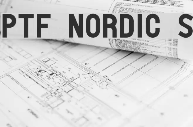 PTF NORDIC Std フォント examples