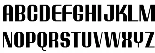Ptarmigan Condensed Шрифта ВЕРХНИЙ