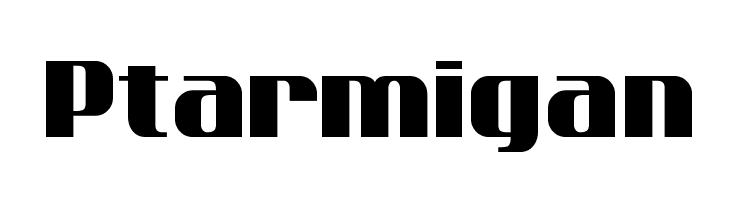 Ptarmigan  免费字体下载