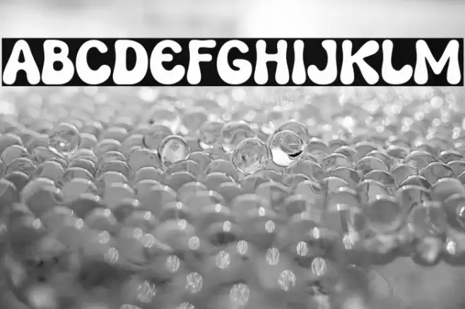 PUCKYLA Schriftart examples