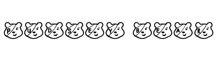 PUDSEY BEAR Font